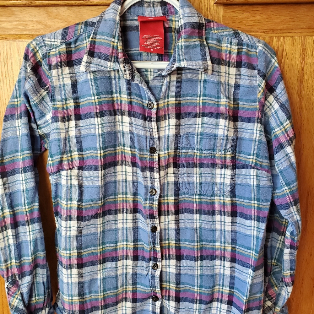 Dickies Flannel Button Down Shirt
